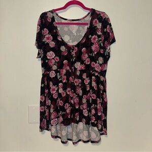 Torrid Disney Sleeping Beauty Hi-Low Babydoll Tunic